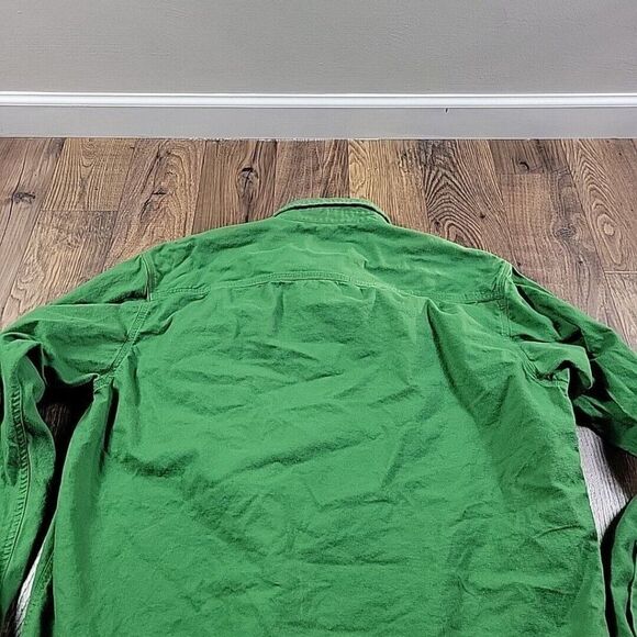 Red Head Shirt Mens XLT Green Button Up Outdoor Long Sleeve Hiking Hunting Read* - Picture 7 of 7